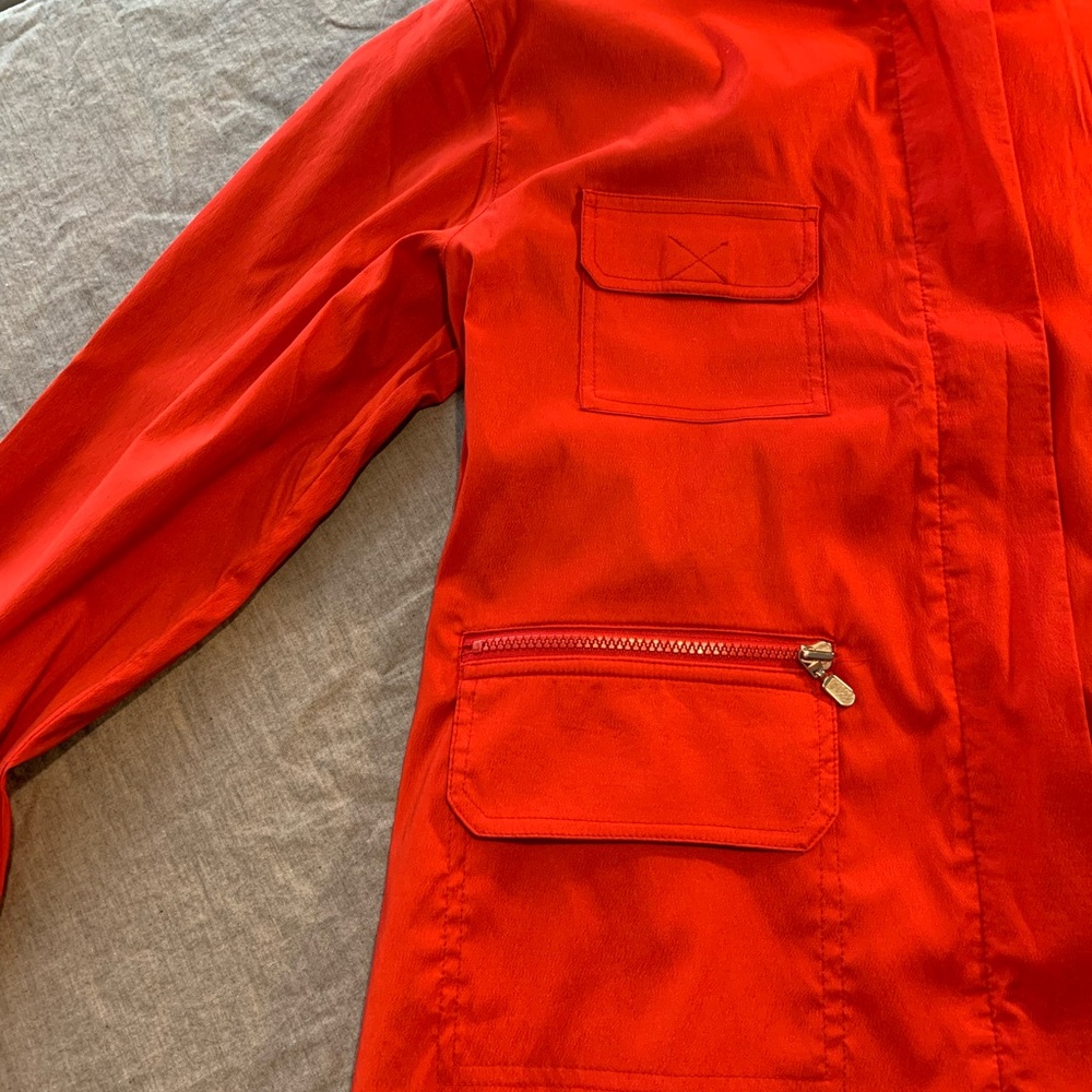 Alia Bright Red Utility Jacket - Picture 8 of 14
